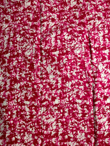 African Print Fabric, Ankara - Pink Fabric