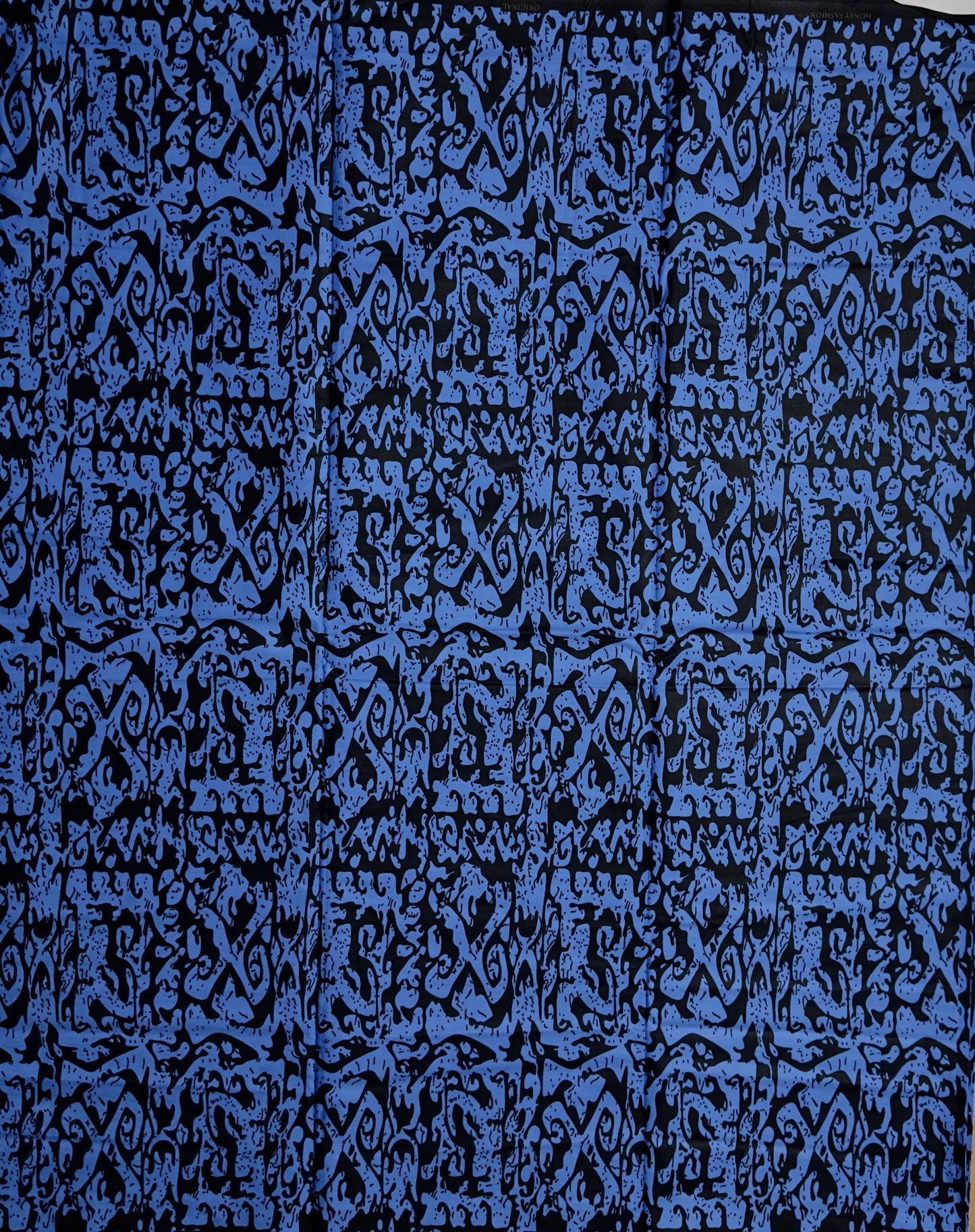 African Print Fabric, Ankara - Blue Fabric