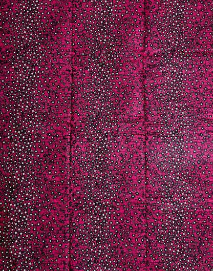 African Print Fabric, Ankara - Pink Fabric