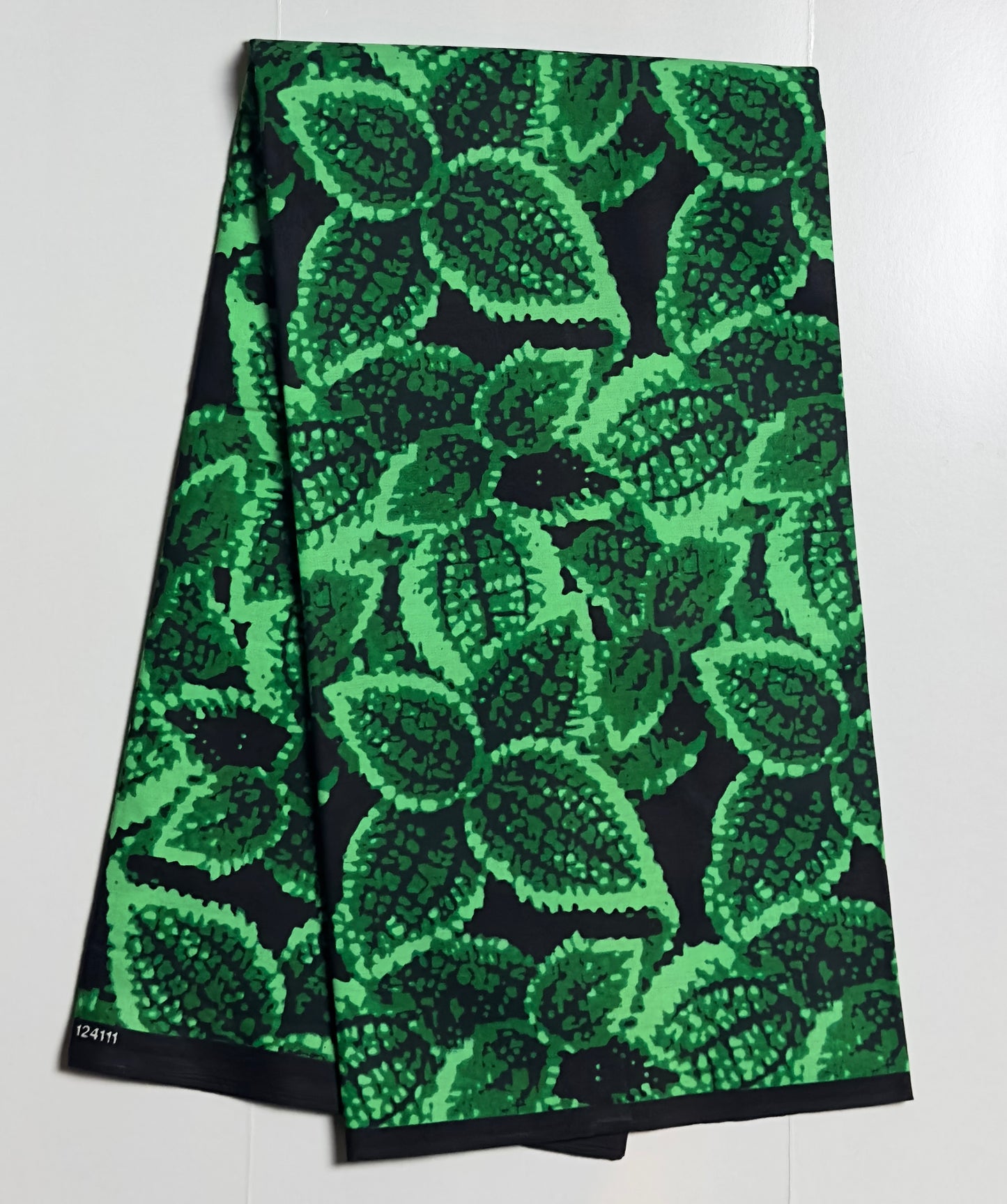 African Print Fabric, Ankara - Green Fabric
