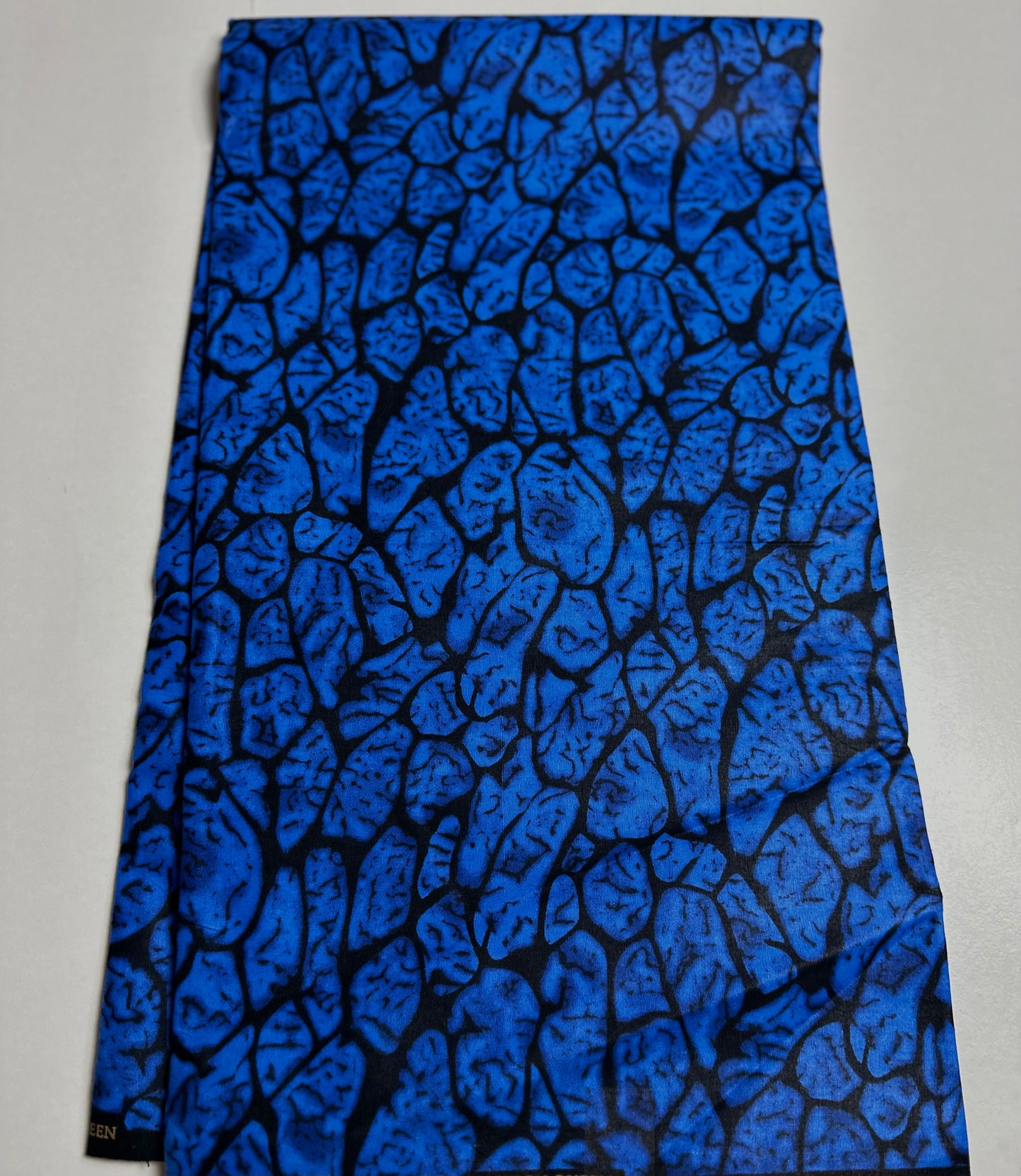 African Print Fabric, Ankara -Blue Fabric