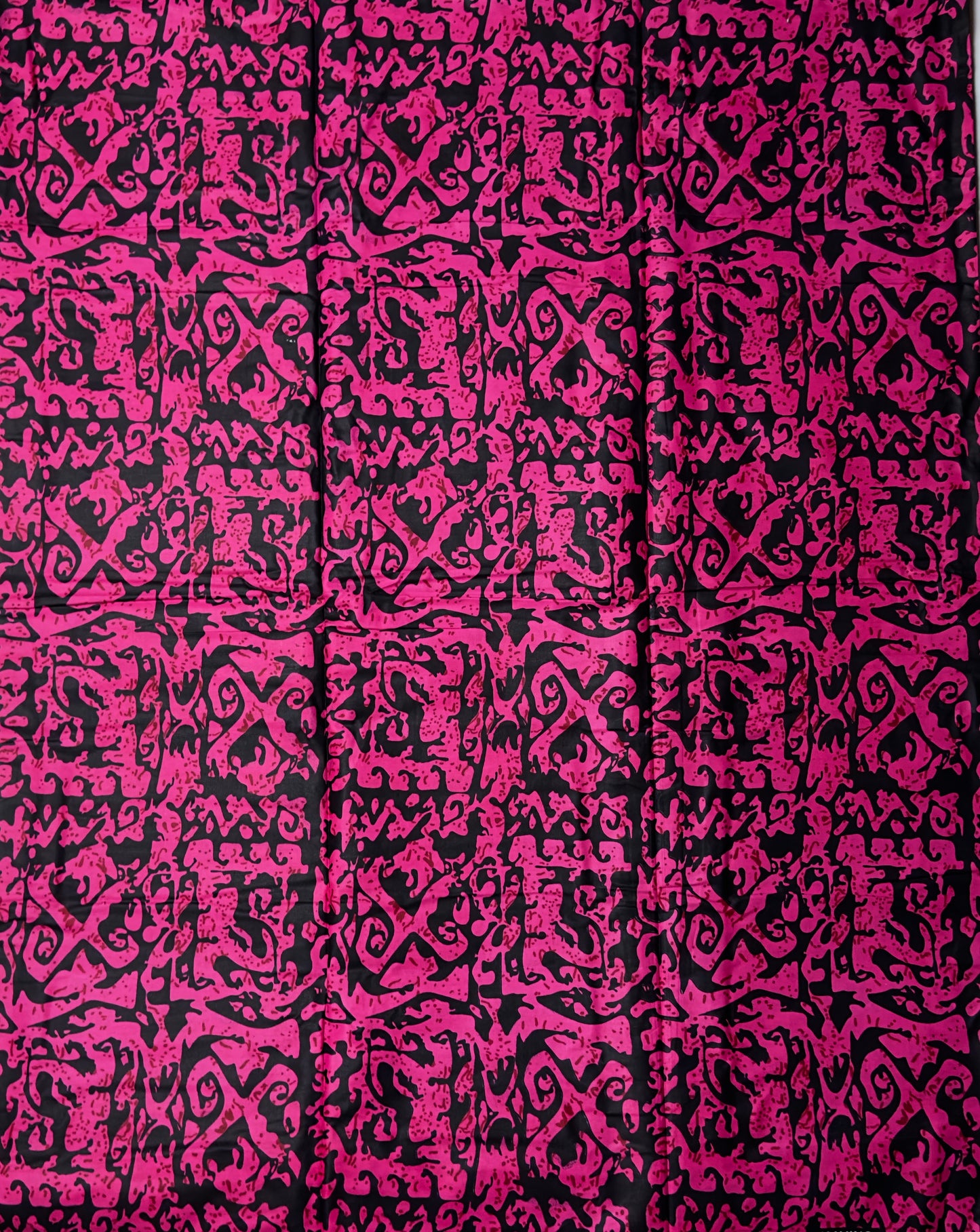 African Print Fabric, Ankara - Pink Fabric