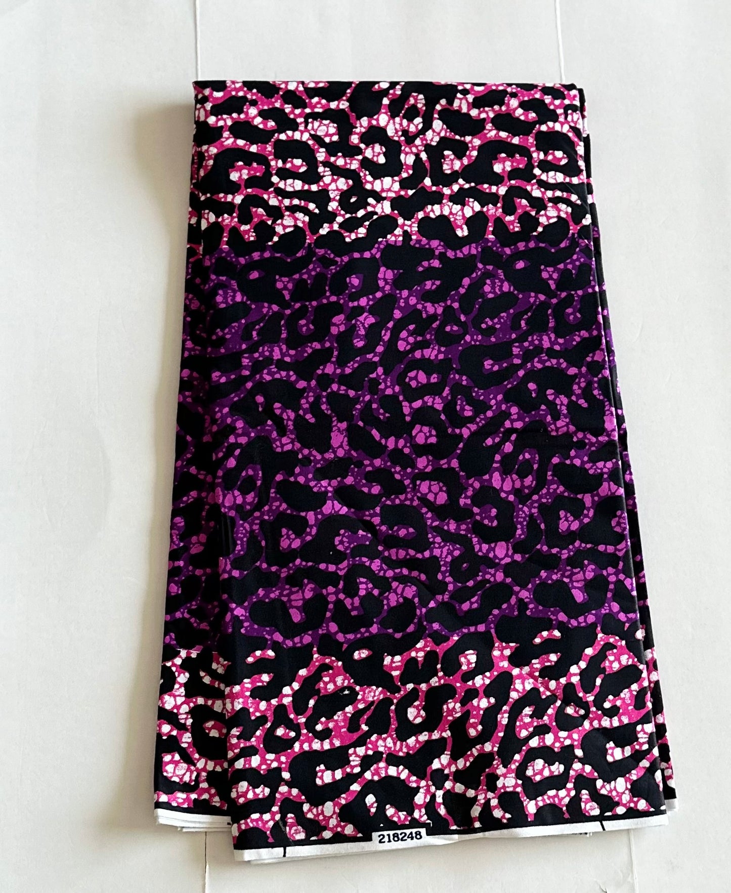 African Print Fabric, Ankara - Purple Fabric