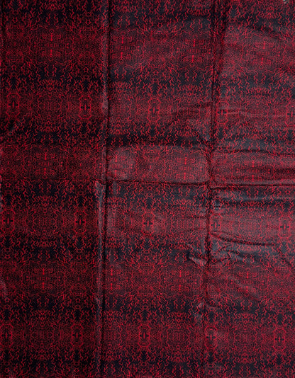 African Print Fabric, Ankara - Red Fabric
