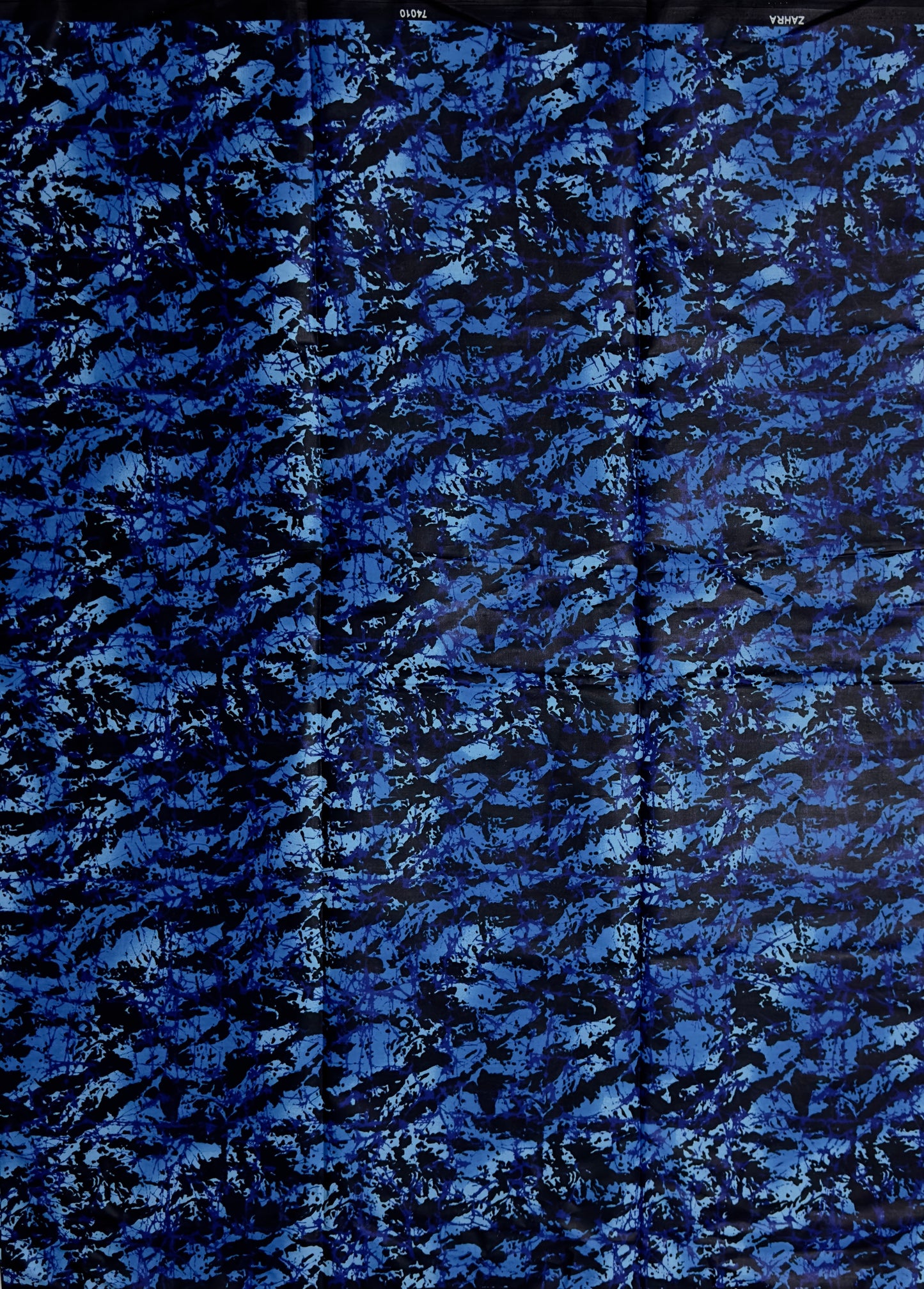 African Print Fabric, Ankara -Blue Fabric