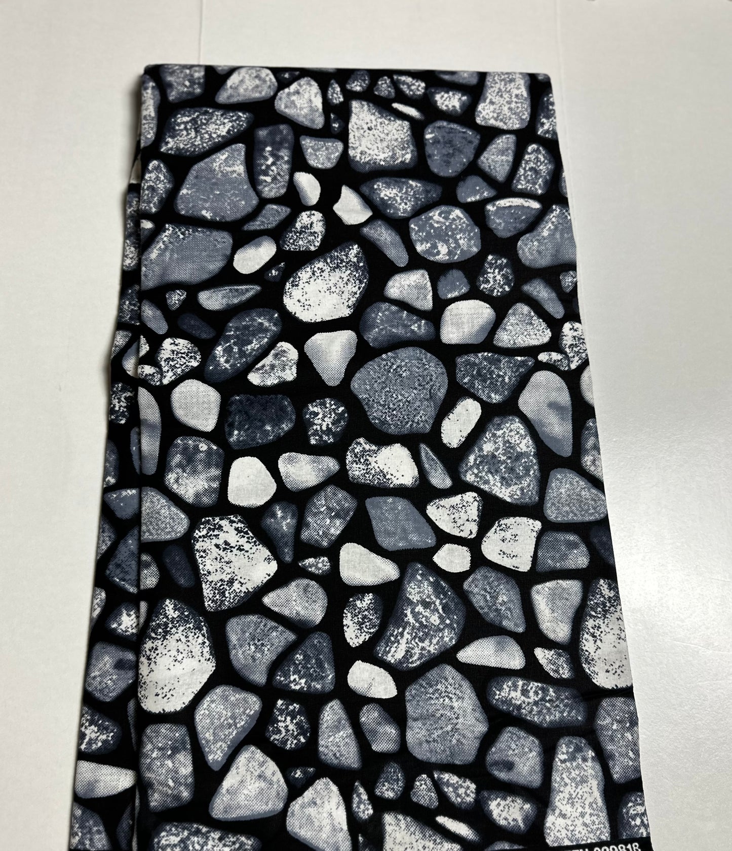 African Print Fabric, Ankara - Grey Fabric