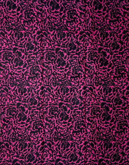 African Print Fabric, Ankara - Pink Fabric