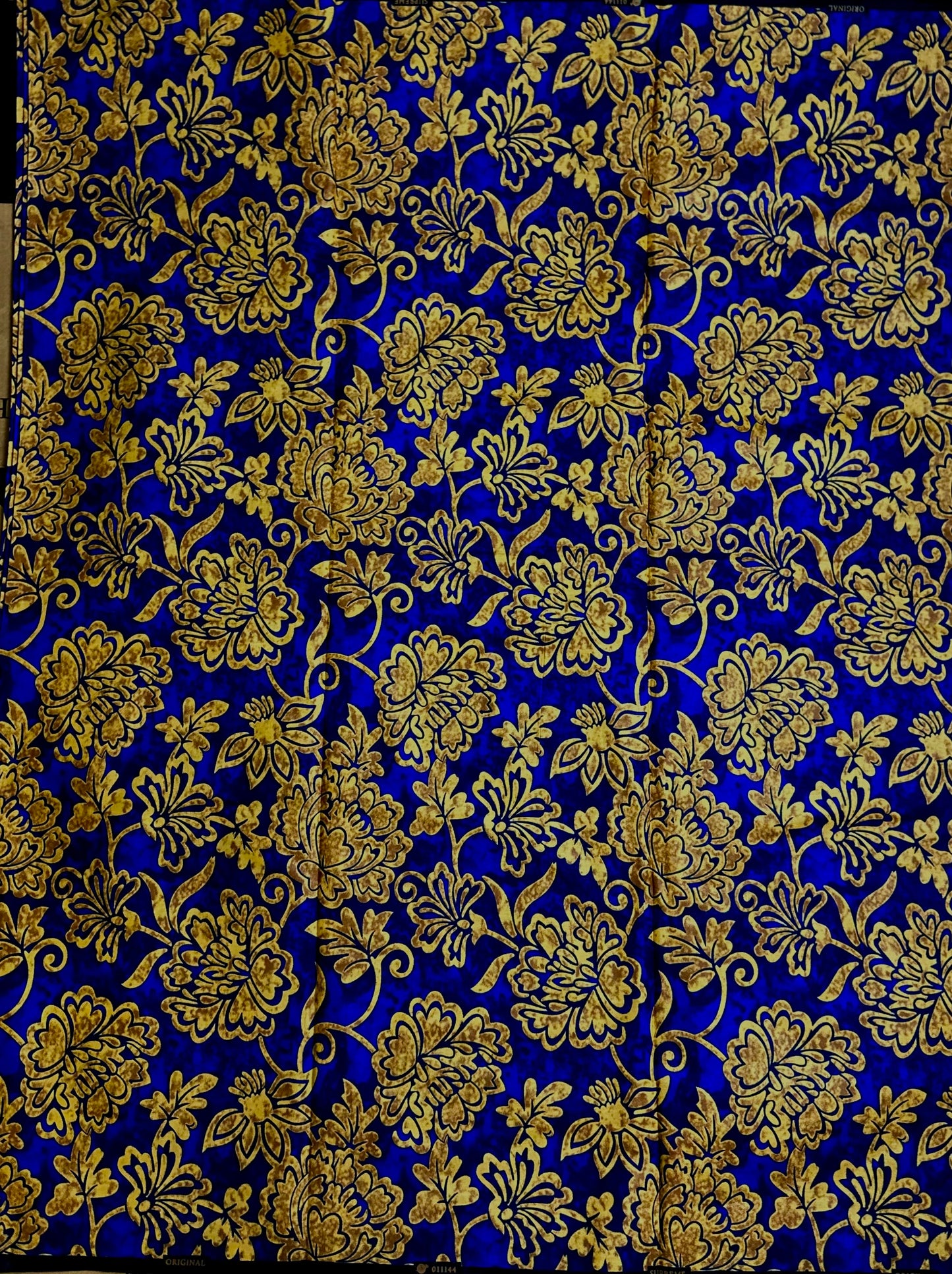 African Print Fabric, Ankara - Blue Fabric