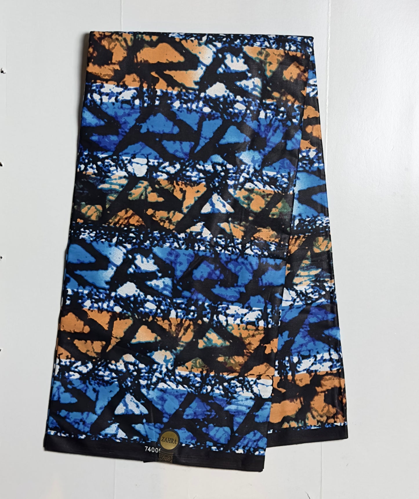 African Print Fabric, Ankara -Blue Fabric