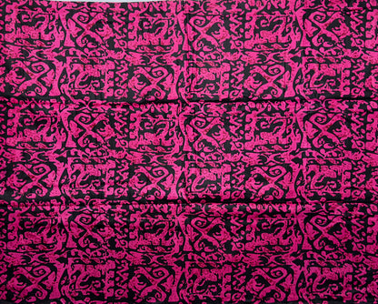 African Print Fabric, Ankara - Pink Fabric