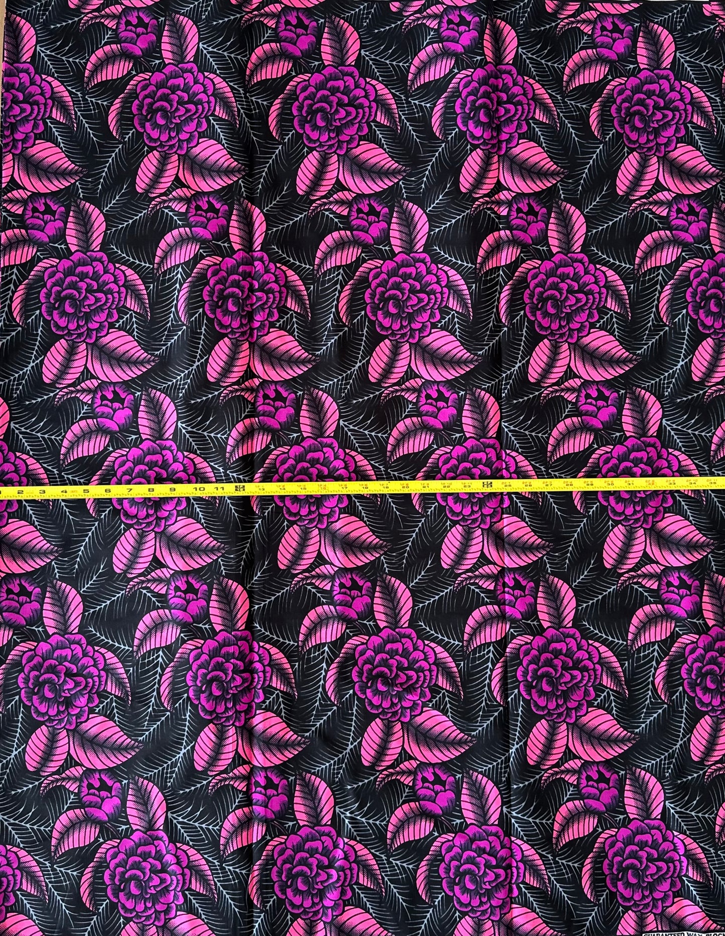 African Print Fabric, Ankara - Purple, Pink Fabric