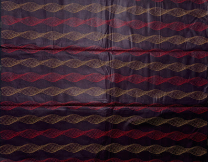 African Print Fabric, Red, Marigold Ankara Fabric