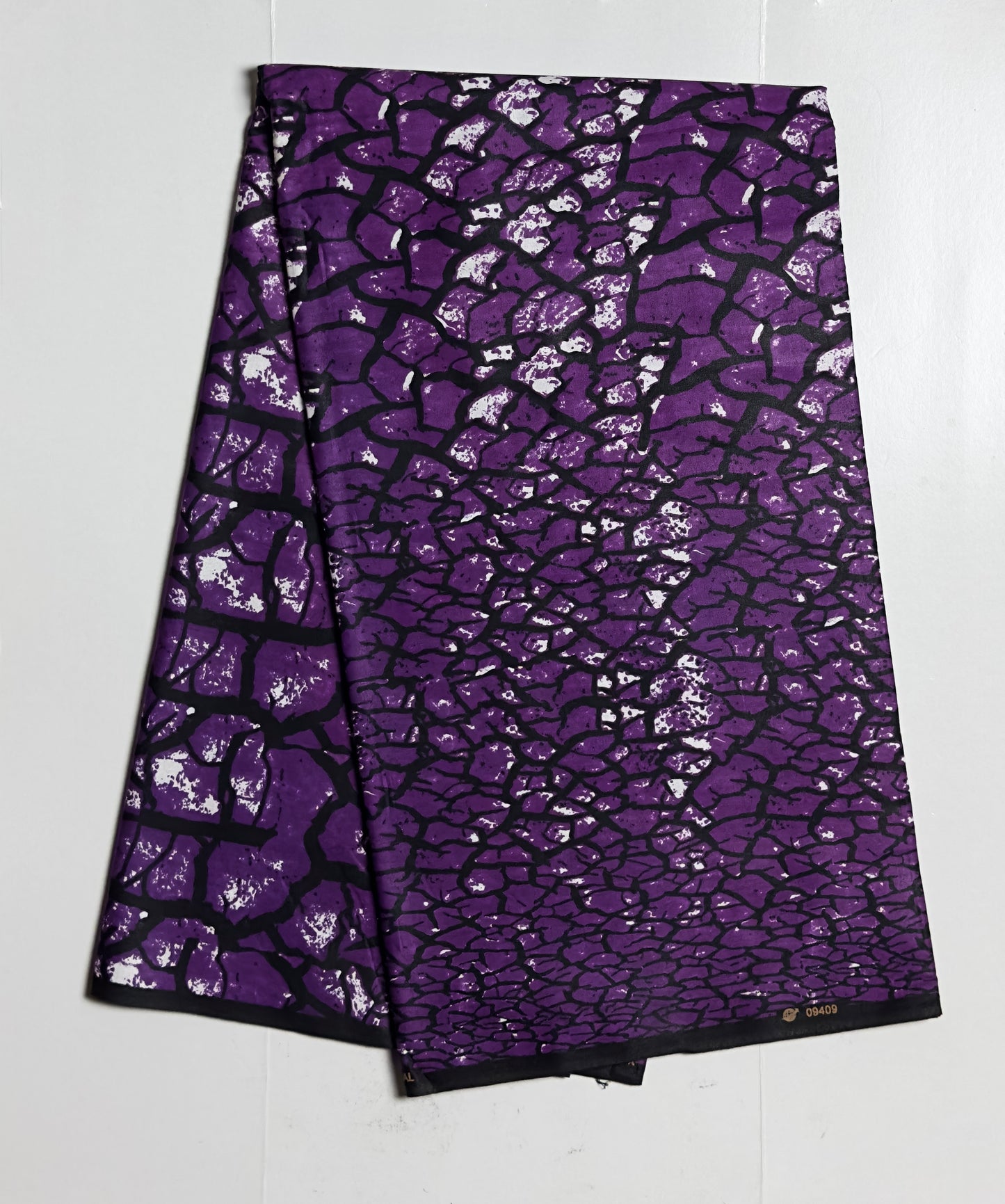 African Print Fabric, Ankara - Purple Fabric