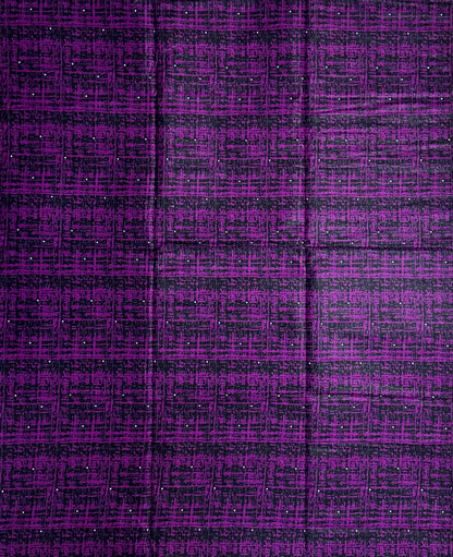 African Print Fabric, Ankara - Purple Fabric