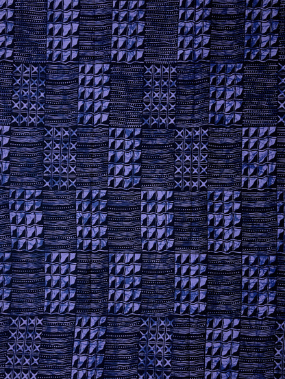 African Print Fabric - Purple Ankara Fabric