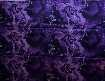 African Print Fabric, Ankara - Purple Fabric