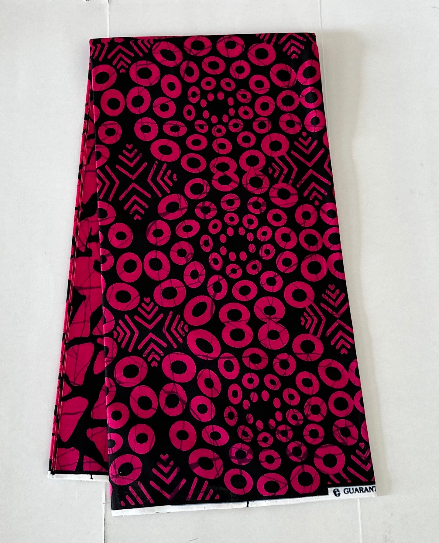 African Print Fabric, Ankara - Pink Fabric