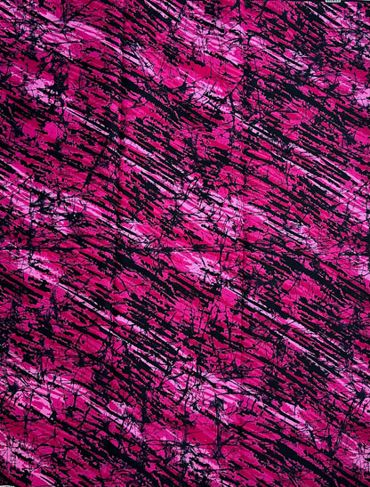 African Print Fabric, Ankara - Pink Fabric