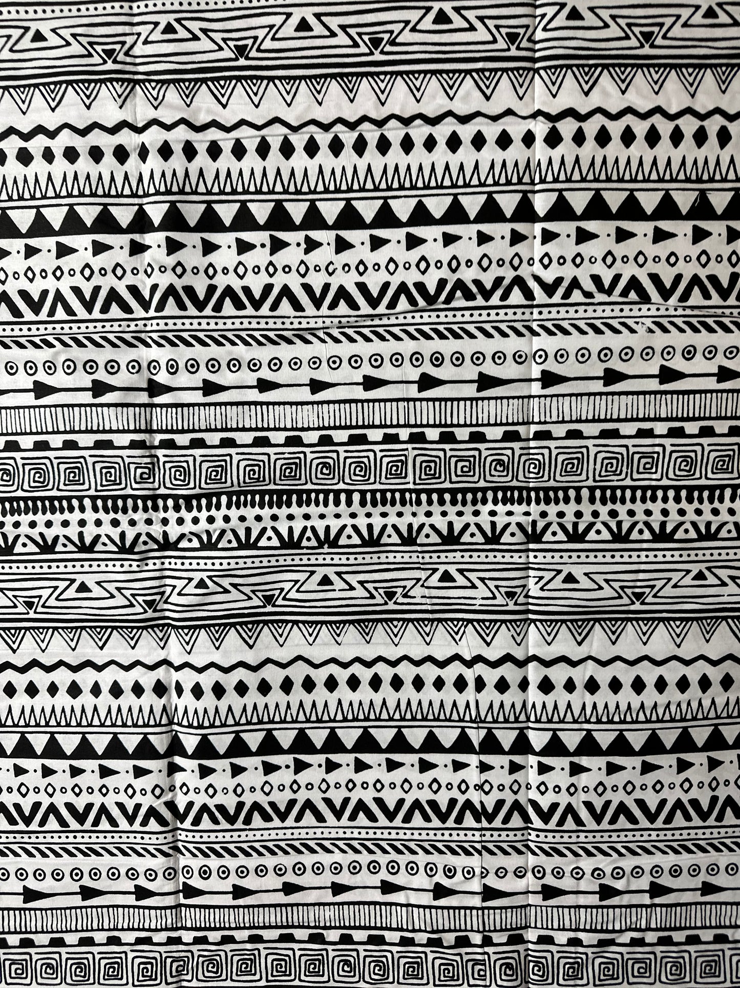 African Print Fabric, Ankara Fabric, Monochrome Fabric