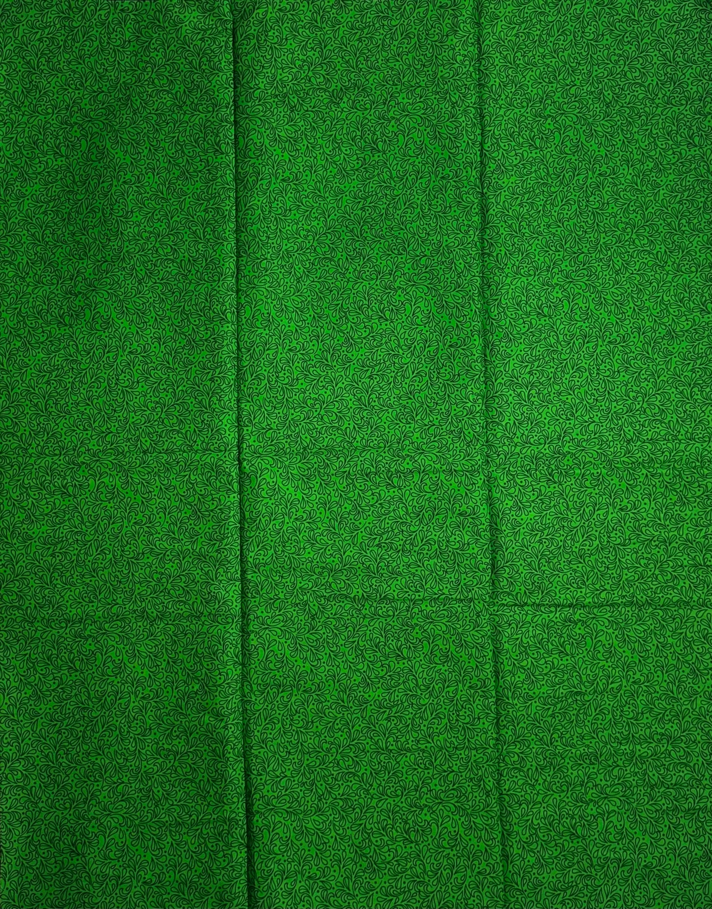 African Print Fabric, Ankara - Green Fabric