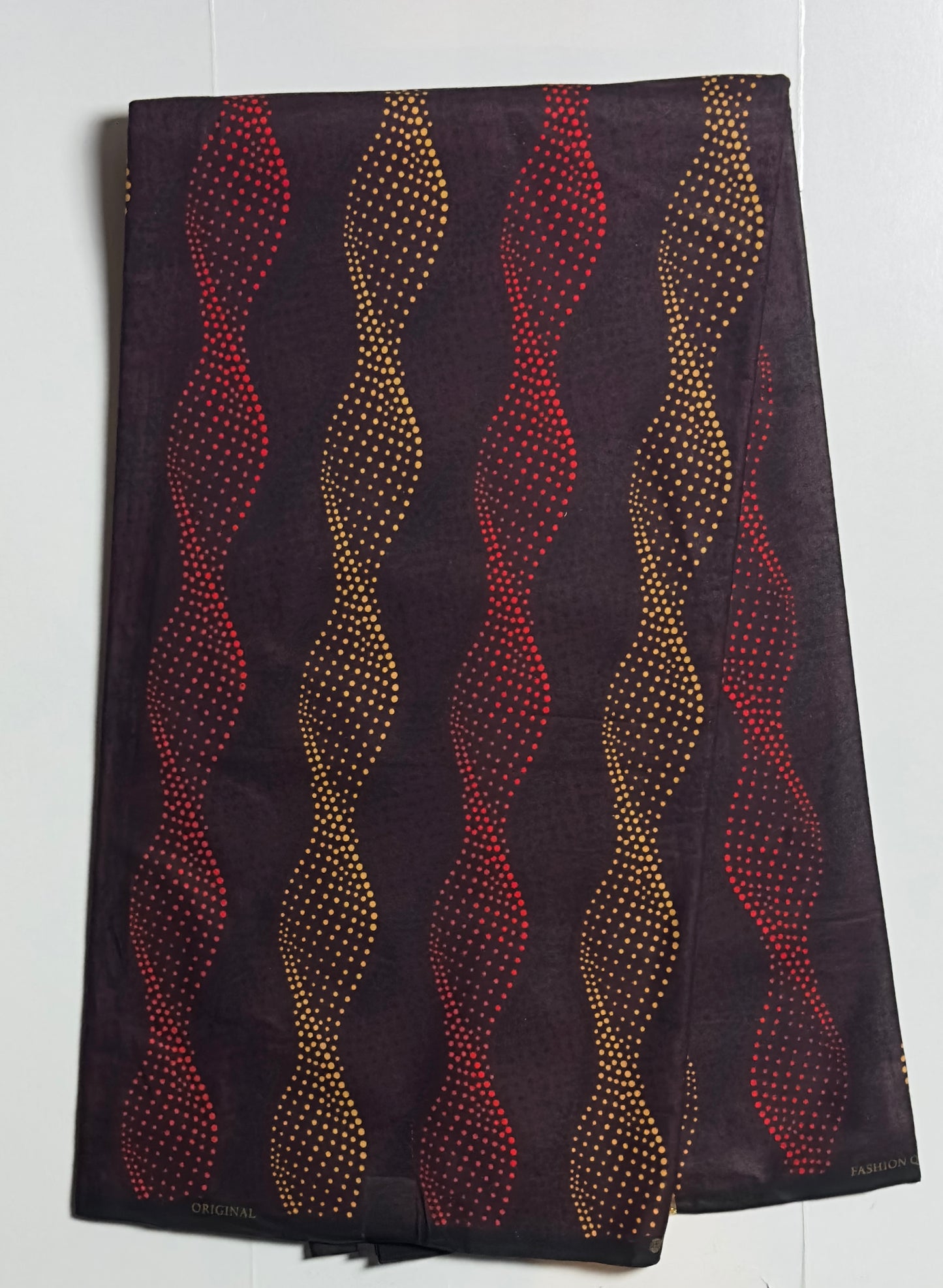 African Print Fabric, Red, Marigold Ankara Fabric