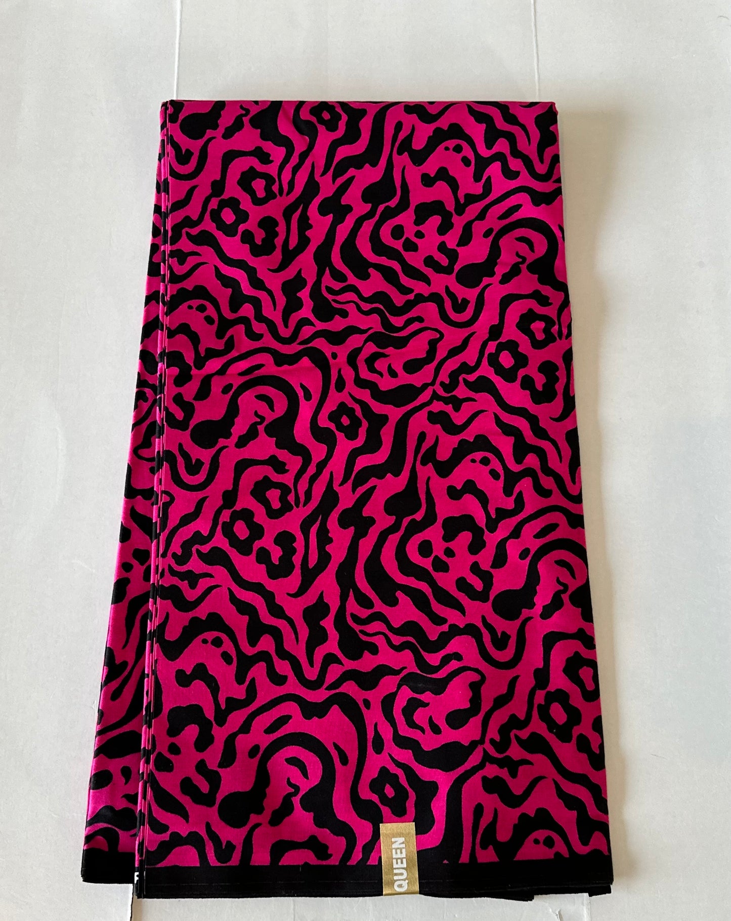 African Print Fabric, Ankara - Pink Fabric