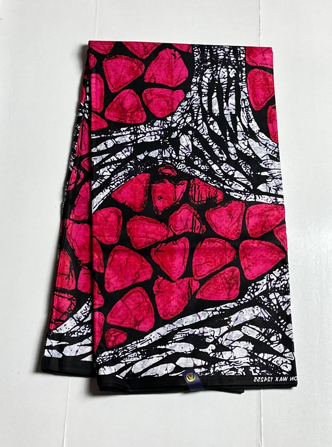African Print Fabric, Ankara - Pink Fabric