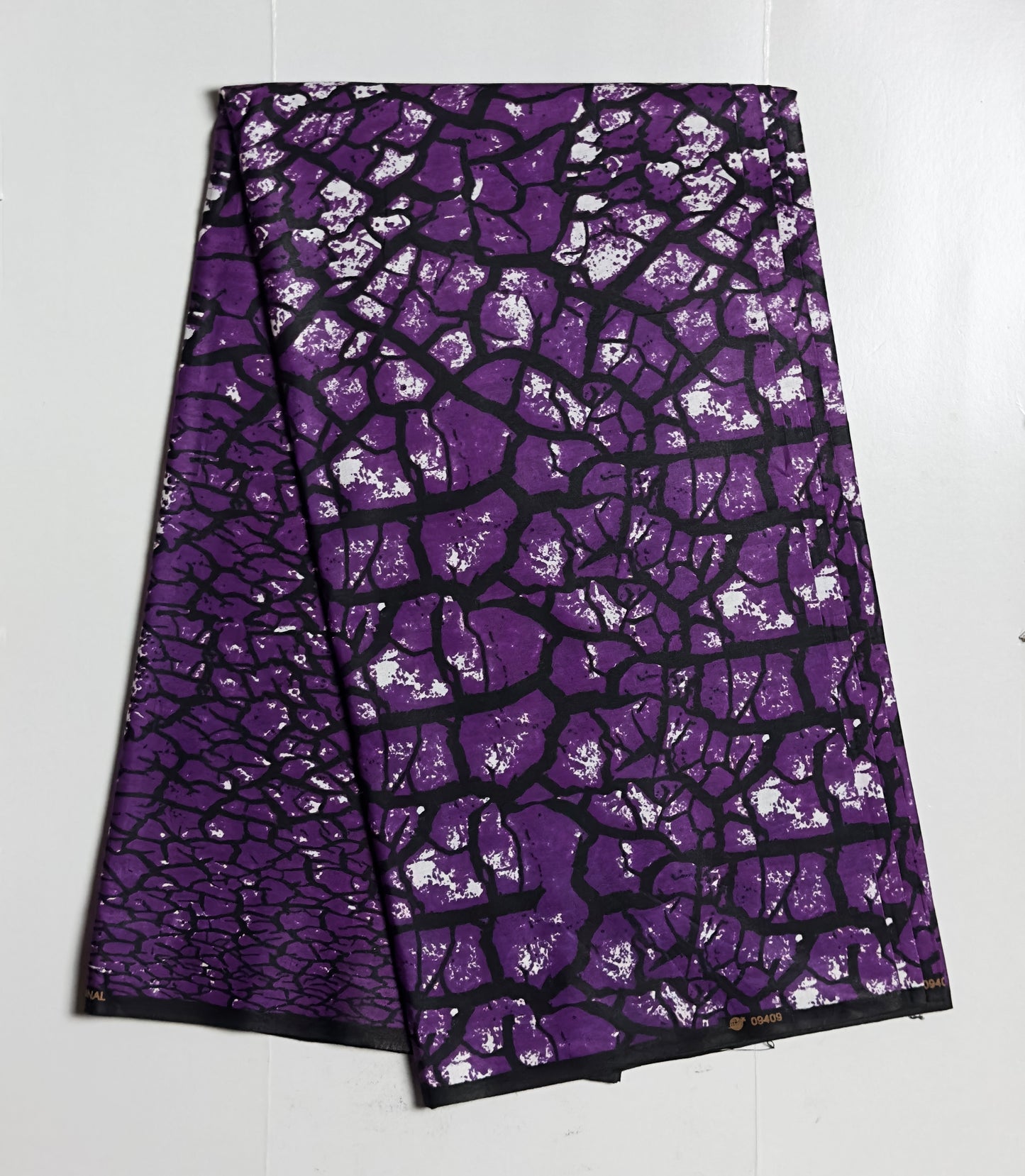 African Print Fabric, Ankara - Purple Fabric