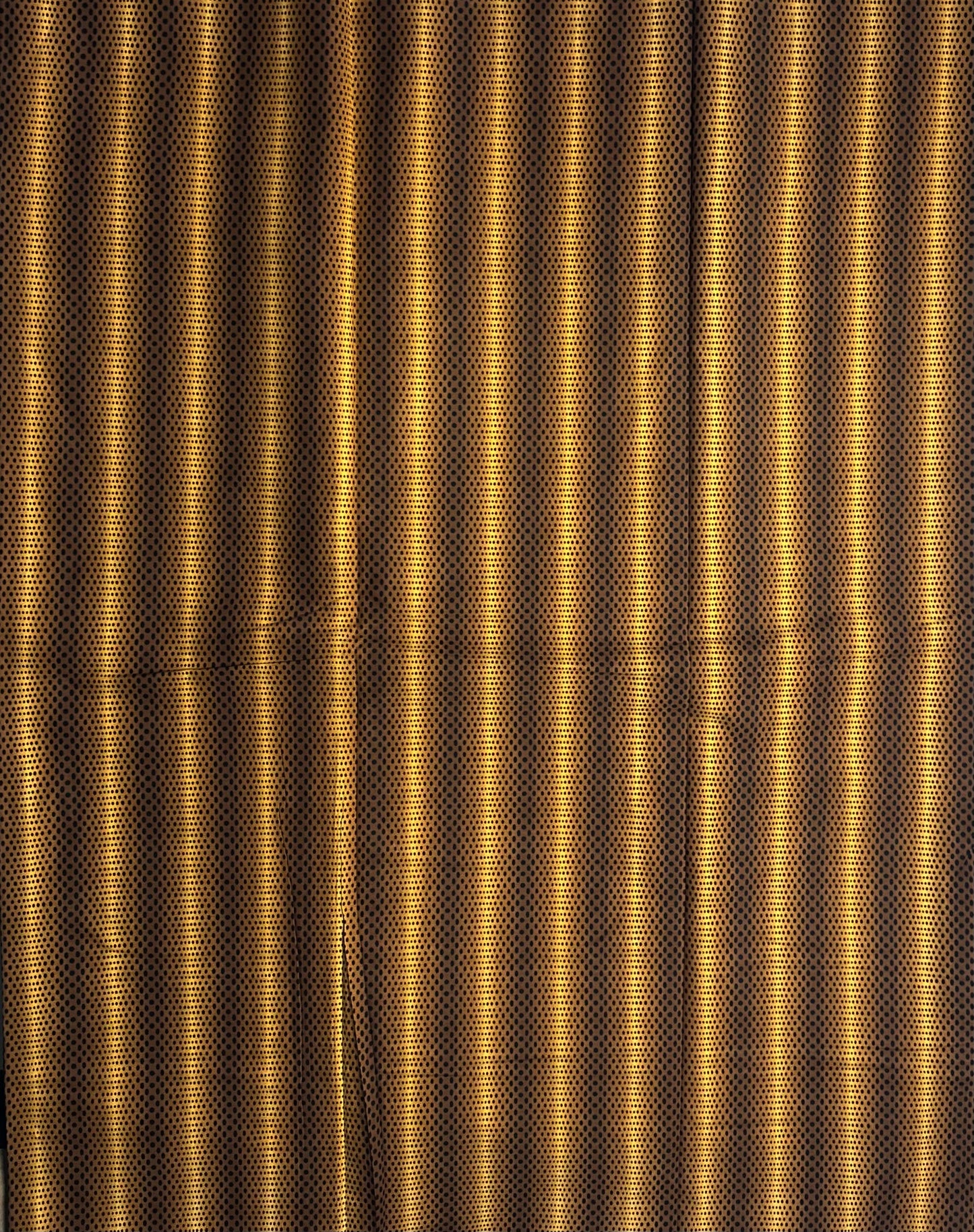 African Print Fabric, Ankara - Brown Fabric