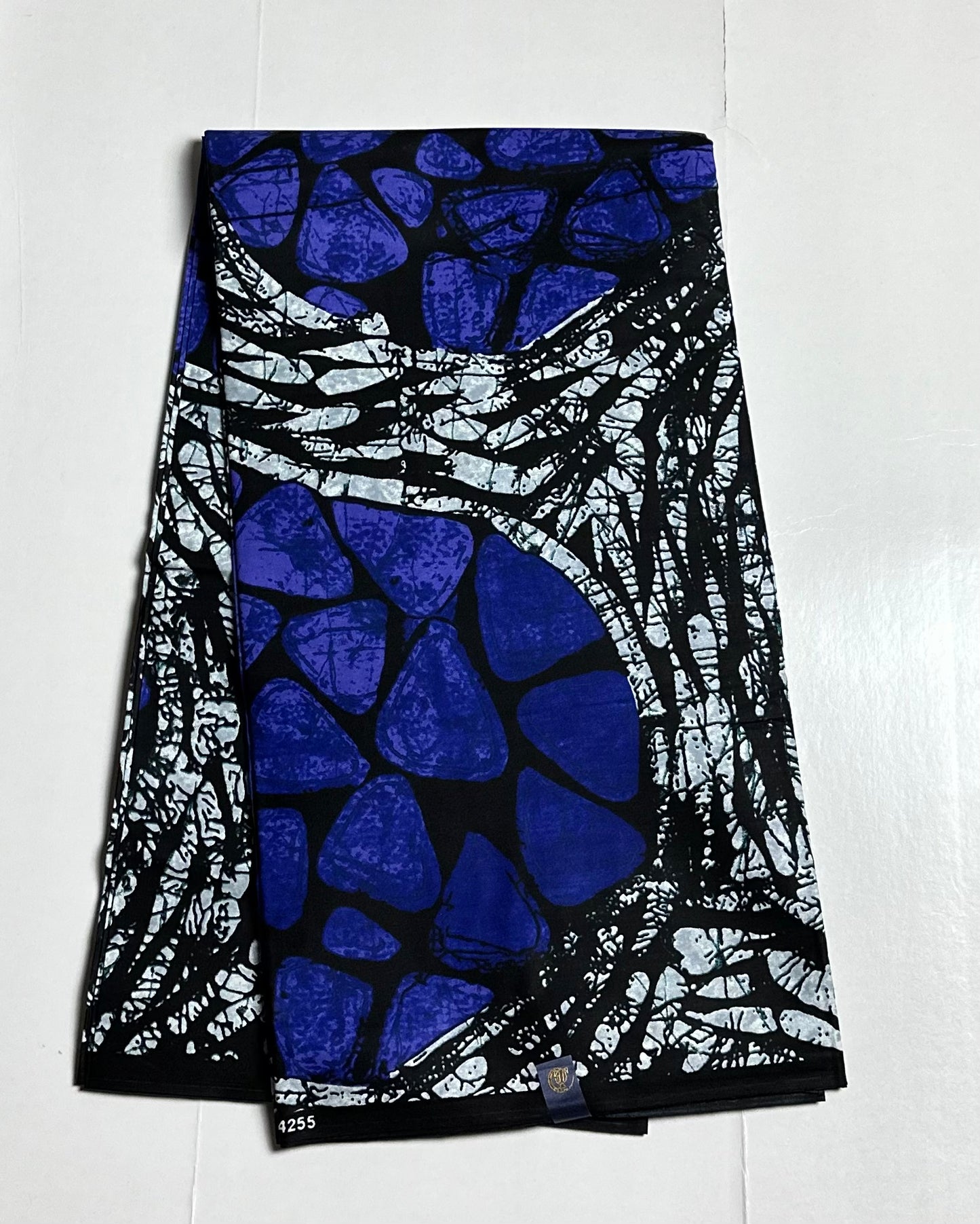African Print Fabric, Ankara - Blue Fabric