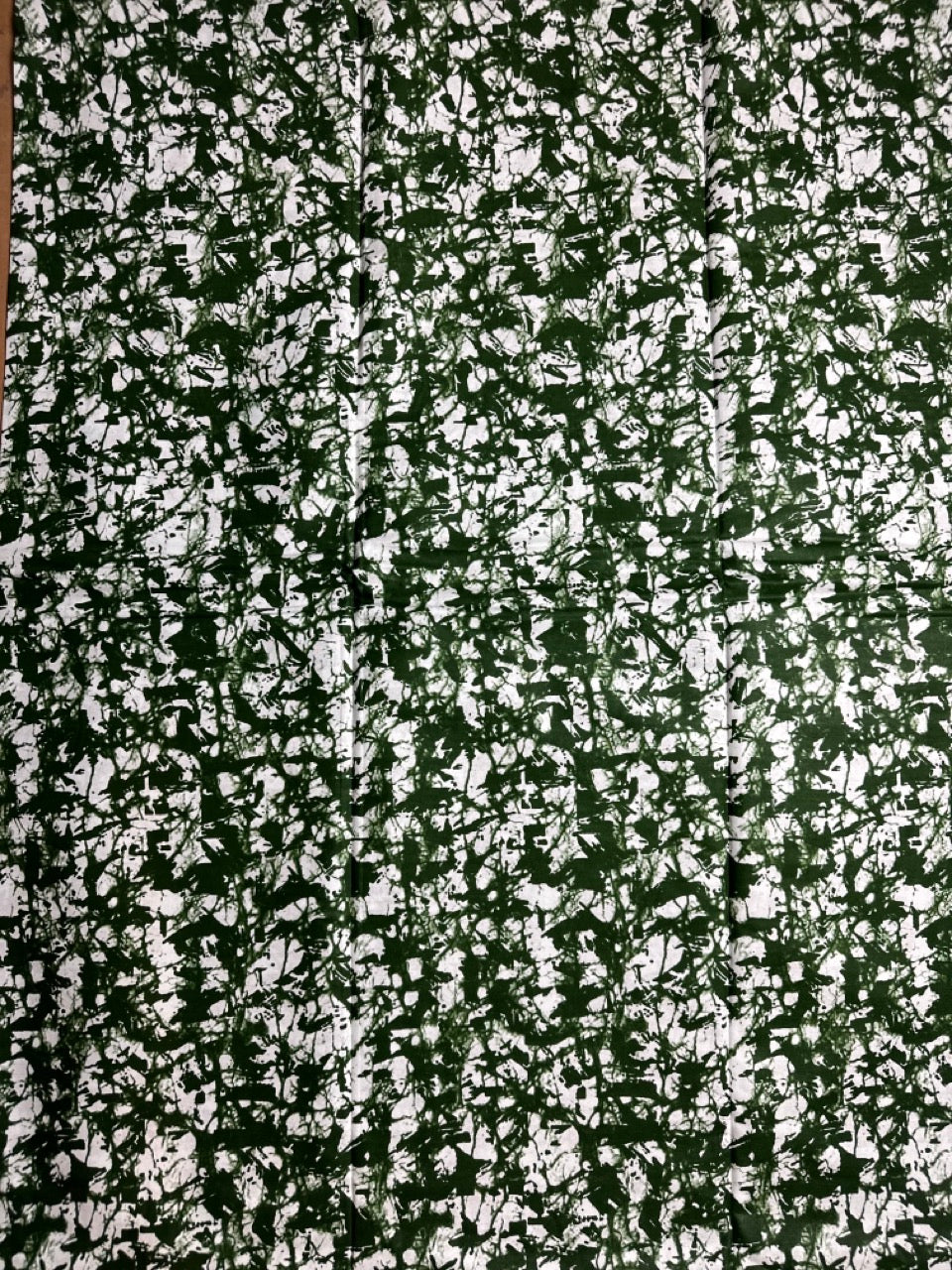 African Print Fabric, Ankara - Green Fabric