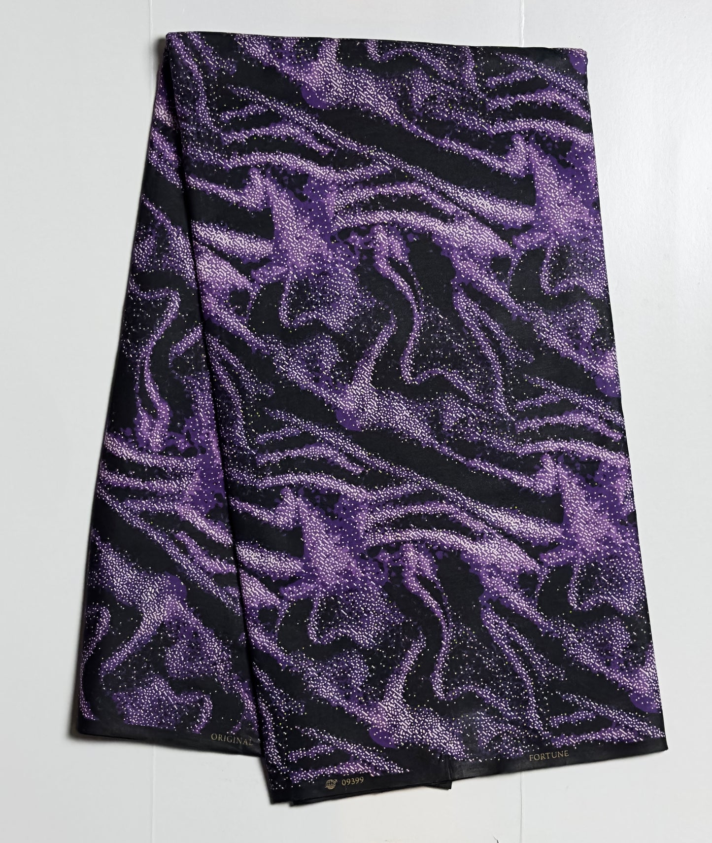 African Print Fabric, Ankara - Purple Fabric