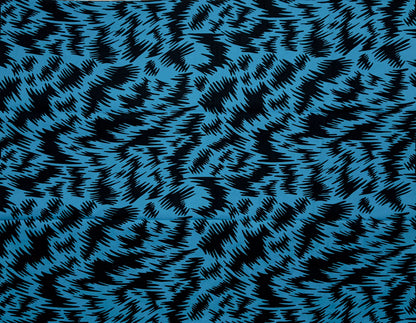 African Print Fabric, Ankara - Blue Fabric