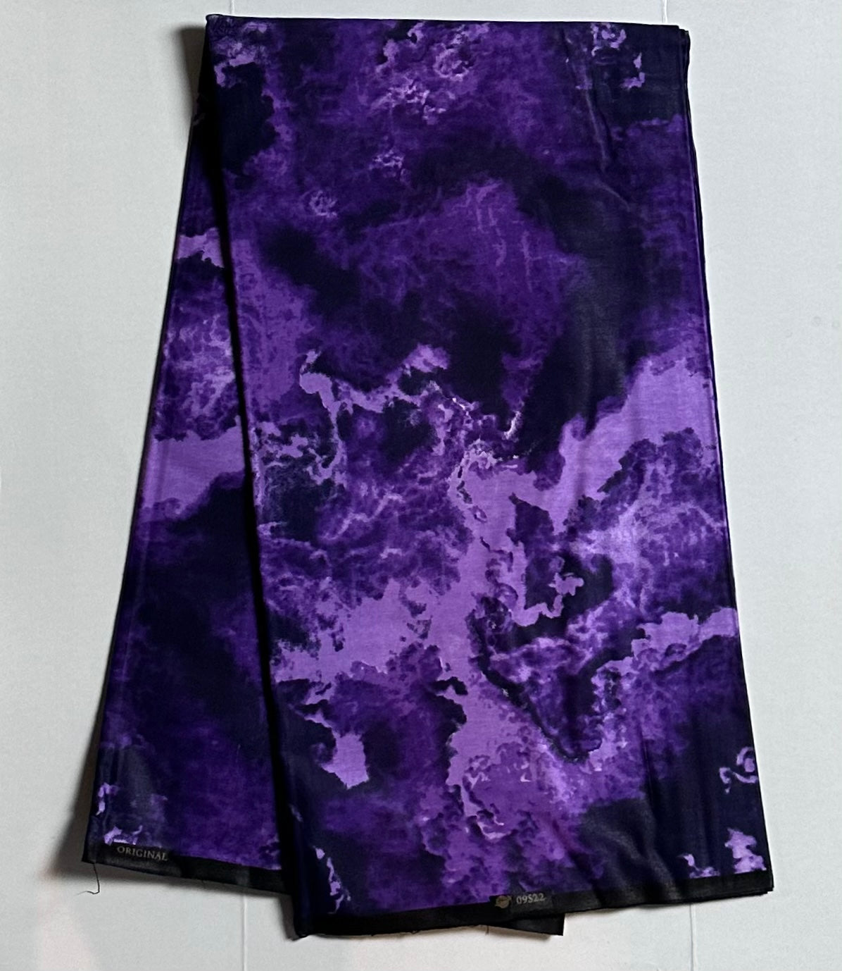 African Print Fabric, Ankara - Purple Fabric