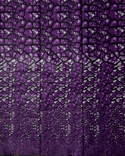 African Print Fabric, Ankara - Purple Fabric