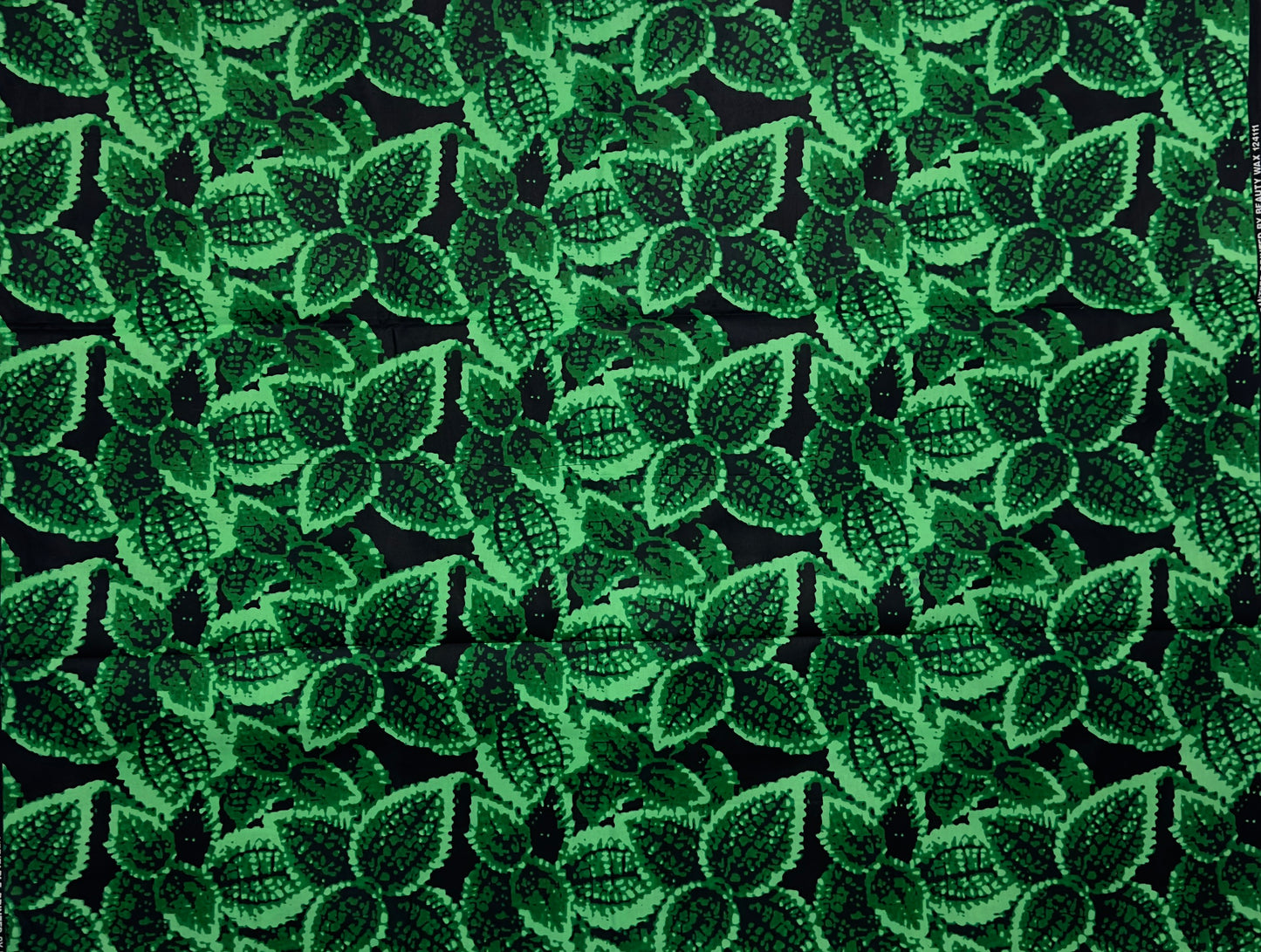 African Print Fabric, Ankara - Green Fabric