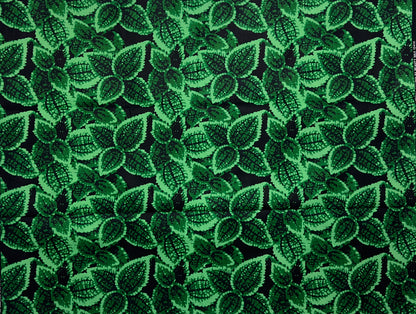 African Print Fabric, Ankara - Green Fabric