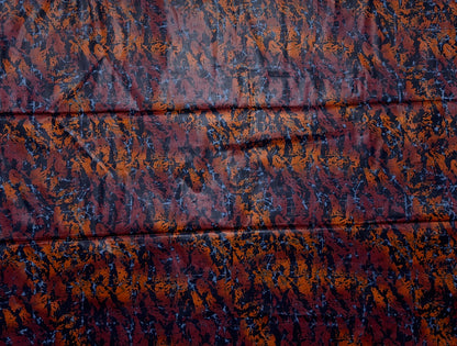 African Print Fabric, Ankara - Brown Fabric