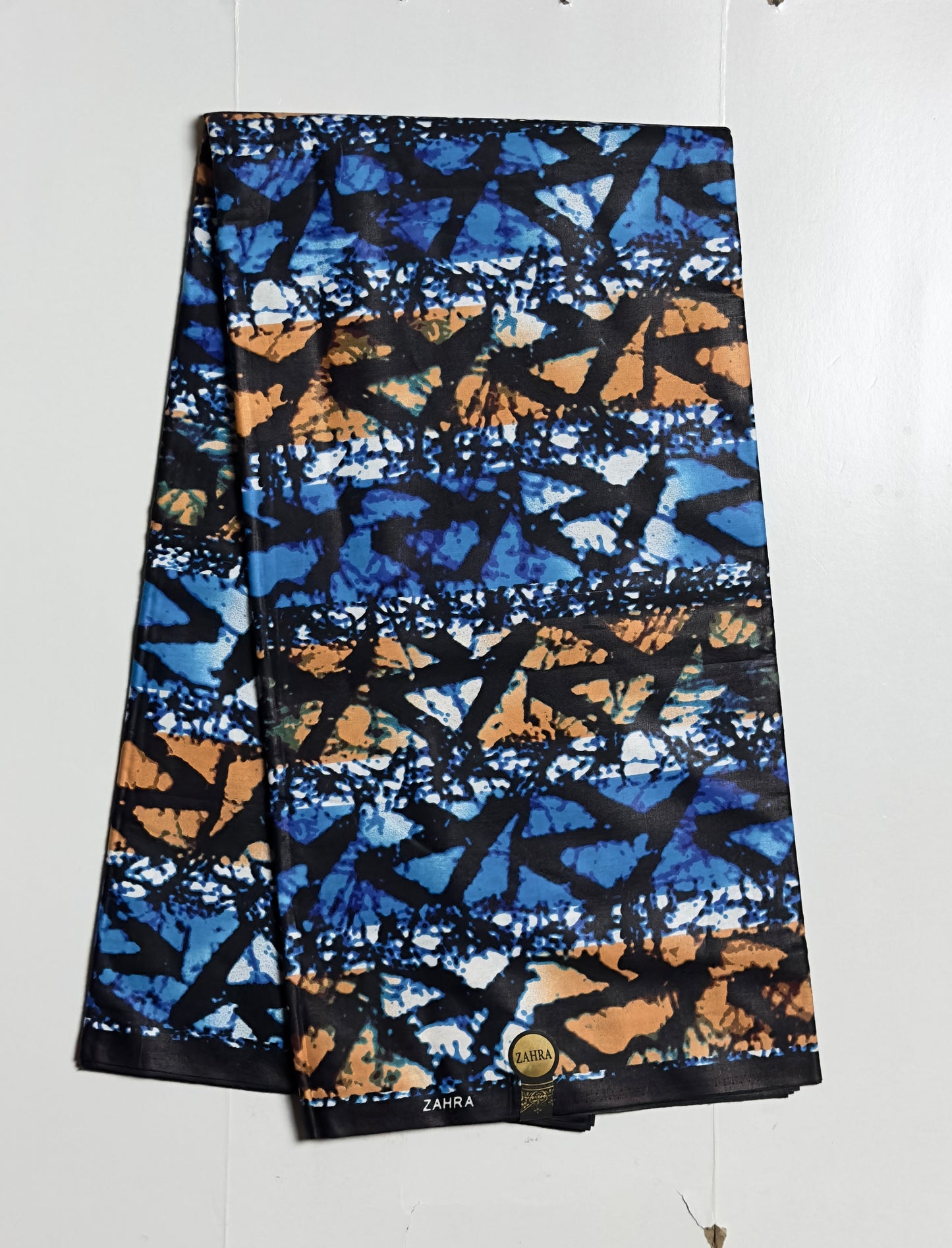 African Print Fabric, Ankara -Blue Fabric