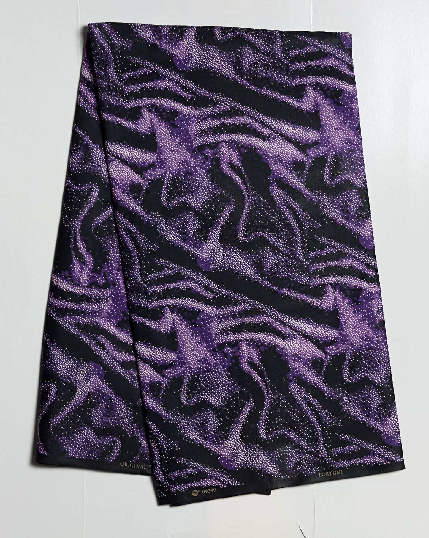 African Print Fabric, Ankara - Purple Fabric