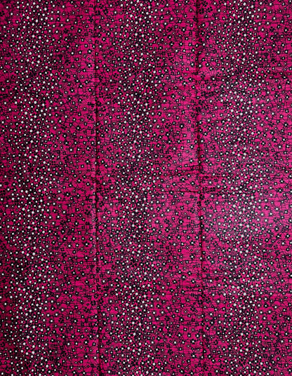 African Print Fabric, Ankara - Pink Fabric