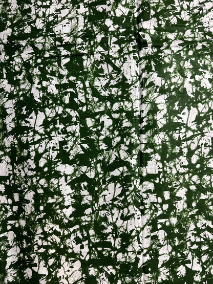 African Print Fabric, Ankara - Green Fabric