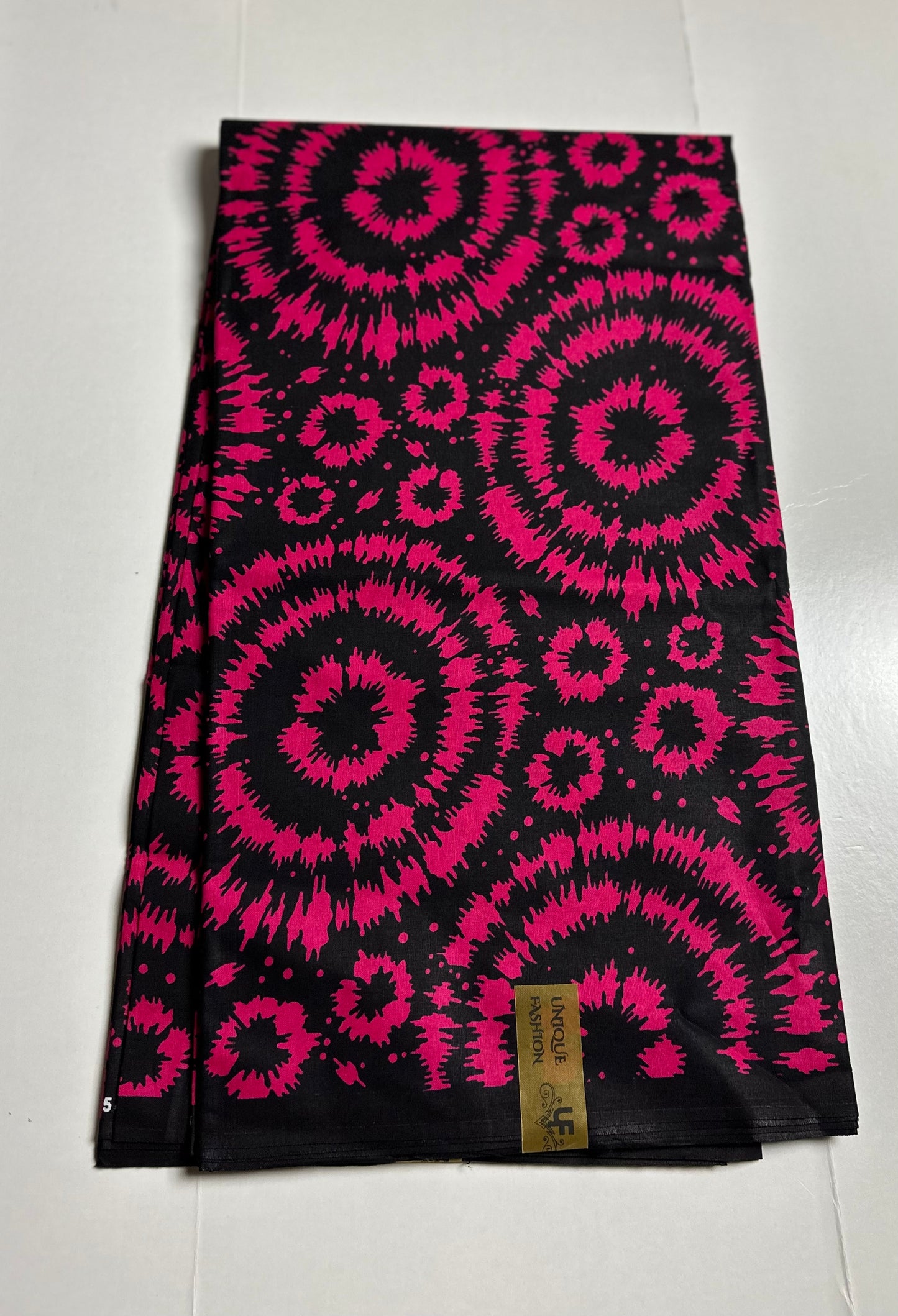 African Print Fabric, Ankara - Pink Fabric