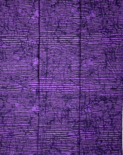 African Print Fabric, Ankara - Purple Fabric
