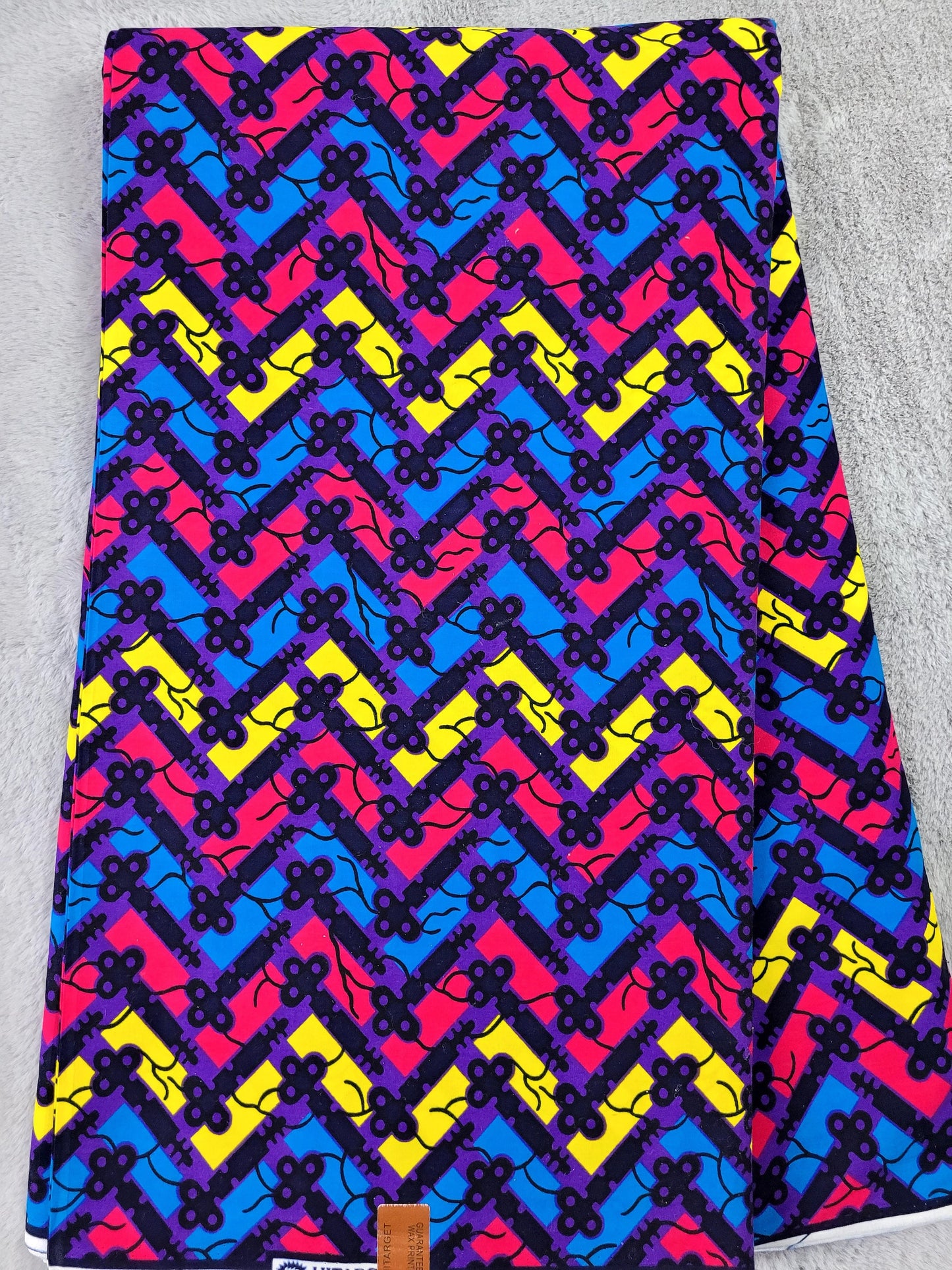 African Fabric - Ankara - African Print Fabric - African clothing for women - African Quilts - Multicolor fabric - Wholesale fabric