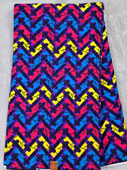 African Fabric - Ankara - African Print Fabric - African clothing for women - African Quilts - Multicolor fabric - Wholesale fabric