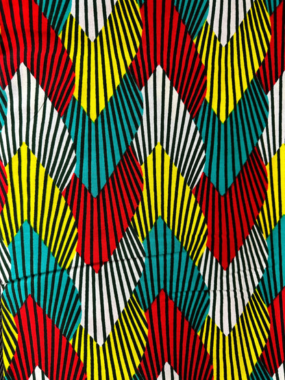 African Fabric - Ankara - African Print Fabric - African Clothing Fabric - Dressmaking Fabric - Multicolor Fabric - Wholesale fabric