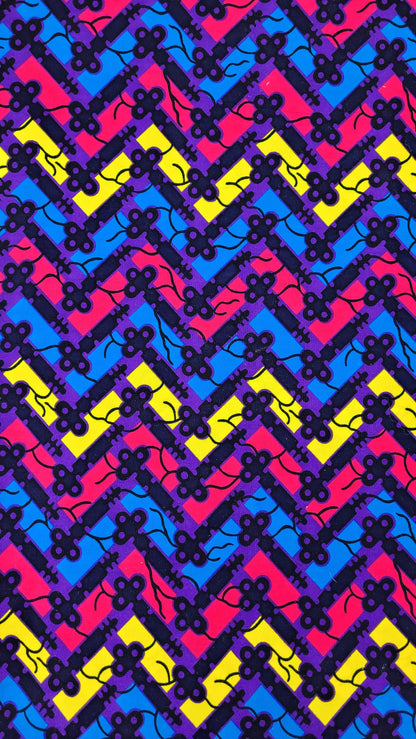 African Fabric - Ankara - African Print Fabric - African clothing for women - African Quilts - Multicolor fabric - Wholesale fabric