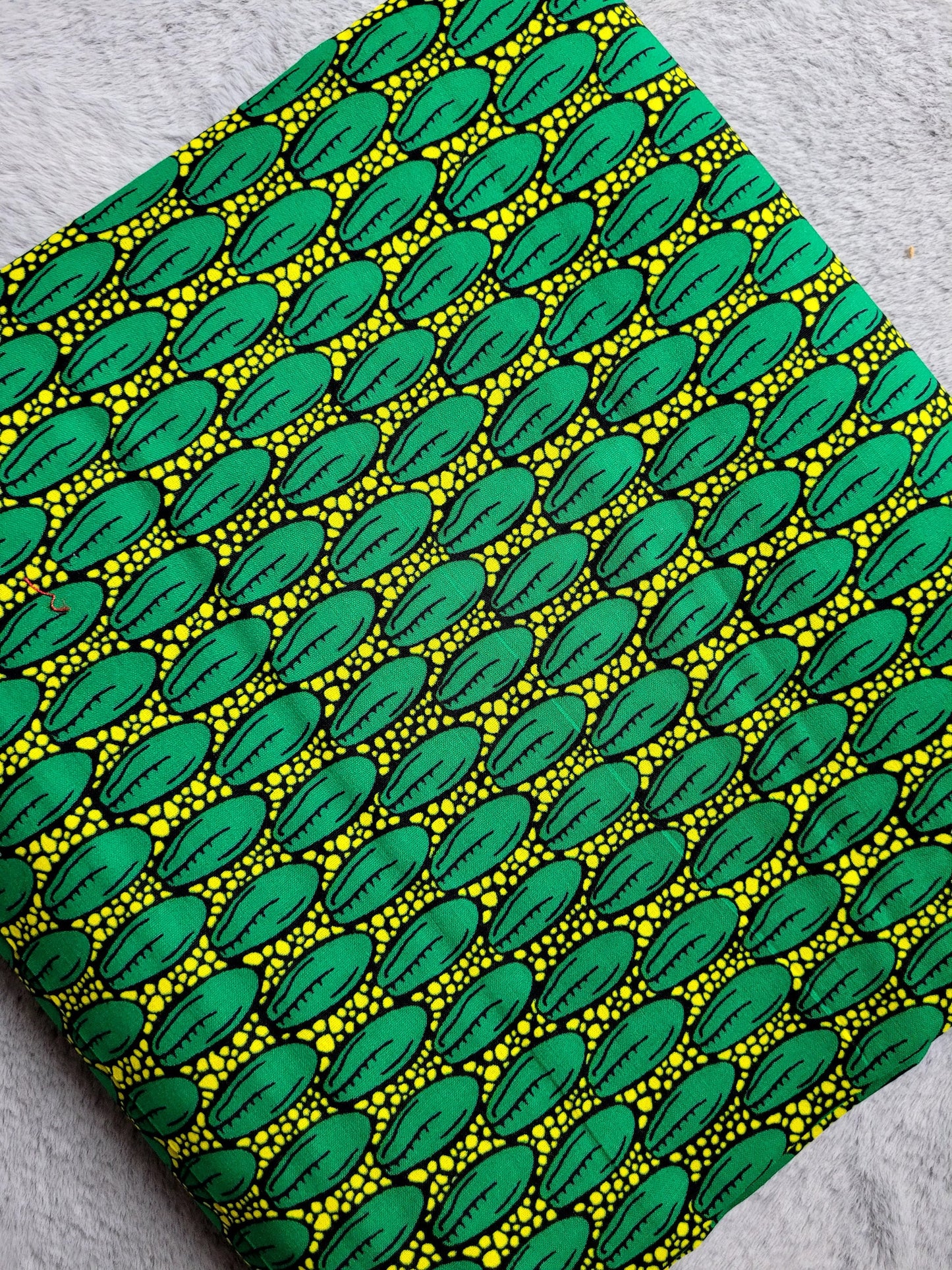 African Fabric - Ankara - African Material - Ankara Print - African Fashion - Green African print - Multicolor Fabric  - Wholesale fabric