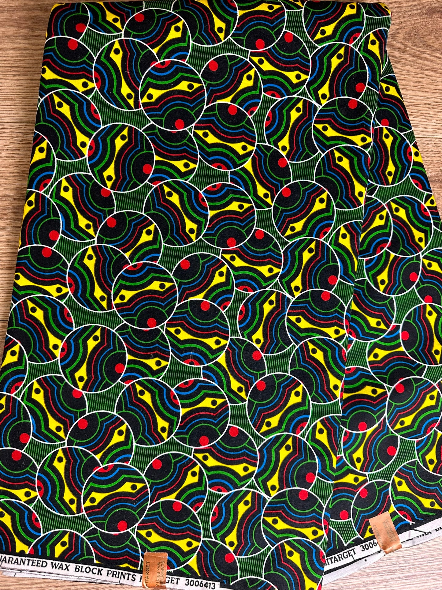 African Fabric - Green Ankara Print Fabric - African Print Fabric - Ankara Print - African Style - African Quilts - Multicolor Fabric